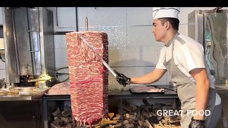 100-150 kilos of meat every day for Shawarma | Number one Doner Center in Tashkent