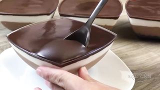 No Bake, No Gelatin, Cadbury Milk Chocolate Cheesecake Dessert | ASMR