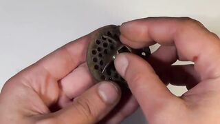 Нож МЯСОРУБКИ стал ЛЕЗВИЕМ! Все молчат об этом способе ЗАТОЧКИ! Теперь ПЕРЕМАЛЫВ.