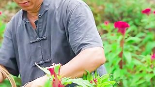 flower hand work