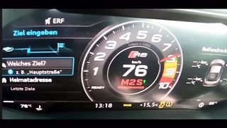 Audi r8 376km/h in 3s????