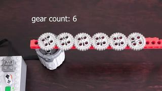 Making the Longest 1:1 Lego Gear Train