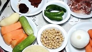 Cuisine Tunisien Couscous au légume - كسكس الخضار من المطبخ التونسي