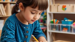 Music for children with images of imaginary butterflies