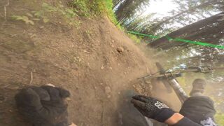 HUGE CRASH!!! Kicking Horse BC Cup Course Preview 2023