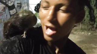Bruuhh...WTF!! A rat in your tongue..Gezz