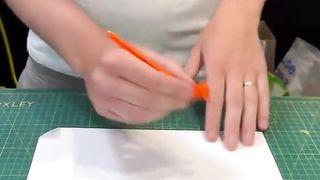Cutting a paper with this thing is awesome