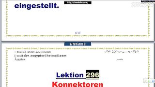 تعليم اللغة الألمانية konsekutive Konnektoren Teil 3