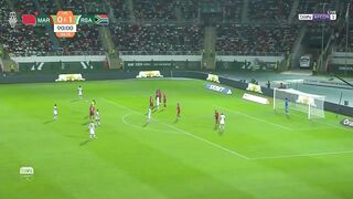 الهدف التاني لجنوب أفريقيا في شباك المغرب بطولة أمم إفريقيا