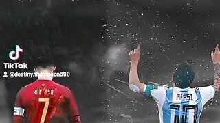 Ronaldo and Messi