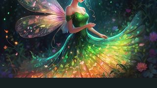 Luminous, ethereal nymphs dancing among the sparkling fireflies #art #style #beautifulgirl