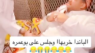 الباندا جلس علي بوعمره فطسه????????????????