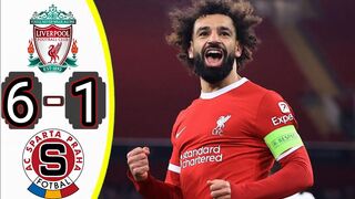Liverpool VS Sparta Praha || 6-1 || all goals & extended highlights 2024 HD.
