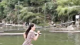 #2950Fun at the???? ????????water park trampoline#vlog#Assument #shorts.
