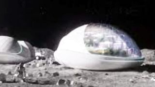 A lua não é real