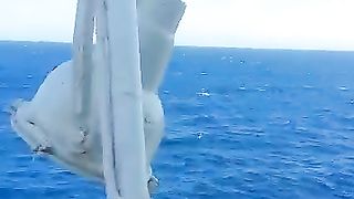 In the middle of the sea