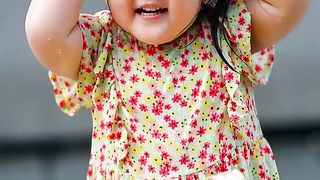 taking picture for beauty littel girl