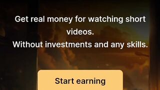 Watch videos and earn money website