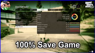 GTA V How to install 100% Save Game | Hafiz Gamerz