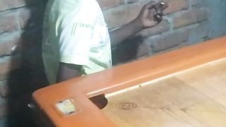 Crazy smoking boy