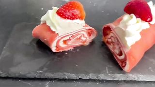 Блинный рулет. Очень просто, красиво и вкусно