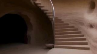 Building a villa in the desert mountains