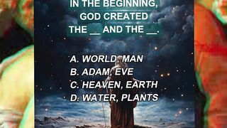Bible Quiz- Creation. Can You Get 10-10