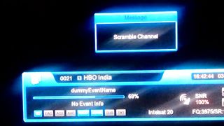 Unlock scrambled channel