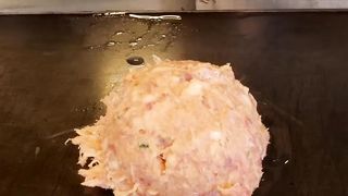 4,500원짜리 계란후라이 치즈 베이컨 햄버거 - korean street food