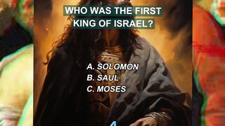 Bible Quiz. You're Bad If You Don't Get 4-6.