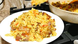 ПЛОВ - на Сковороде Вкуснее чем из Казана. РЕЦЕПТ