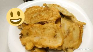 Салака в кляре. Очень вкусно, бюджетно и сытно.
