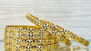 Gold bangles