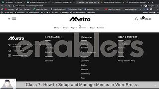 { 7 }  How to Setup and Manage Menus in WordPress