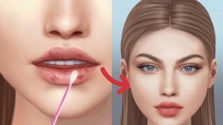 Chapped Lips Care For Winters ????ASMR | Animation