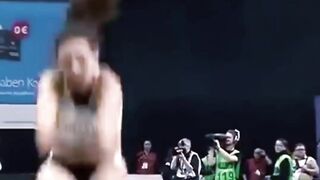 caroline joyeux long jump - #shorts #trackandfield #longjump