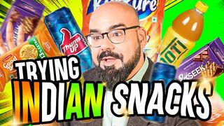 Pakistani Trying Indian Snacks | Junaid Akram