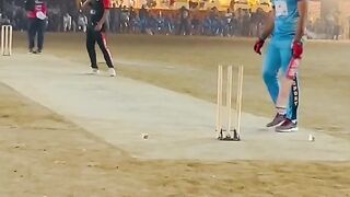 Taimoor Mirza Batting In Tape Ball Cricket