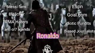Always behind u Ronaldo