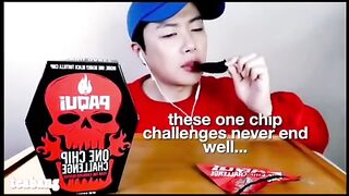 almost died with one chip challenge ????????