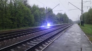 Ball lightning.