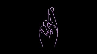 purple & black