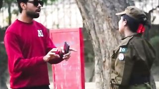 purposing Lady Police Prank