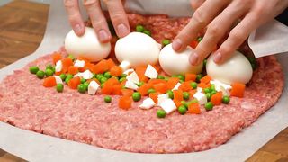 This mince roll broke all records! The secret is in the filling.
