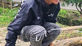 OPPA ADUL main ayunan di pohon keramat