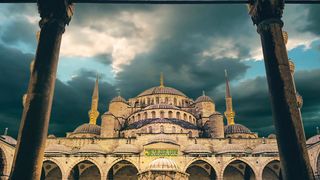 Mosquée tranquille à l'ambiance apaisante pour le Ramadan