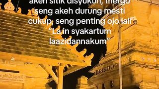 Ojo lali bersyukur