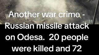 СЛЕД БОМБАРДИРОВКИТЕ В ОДЕСА