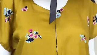 One of motif fabric