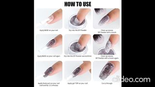 20Slots Nail Art Stamping , Vemegirl-Ensemble de poudre à ongles